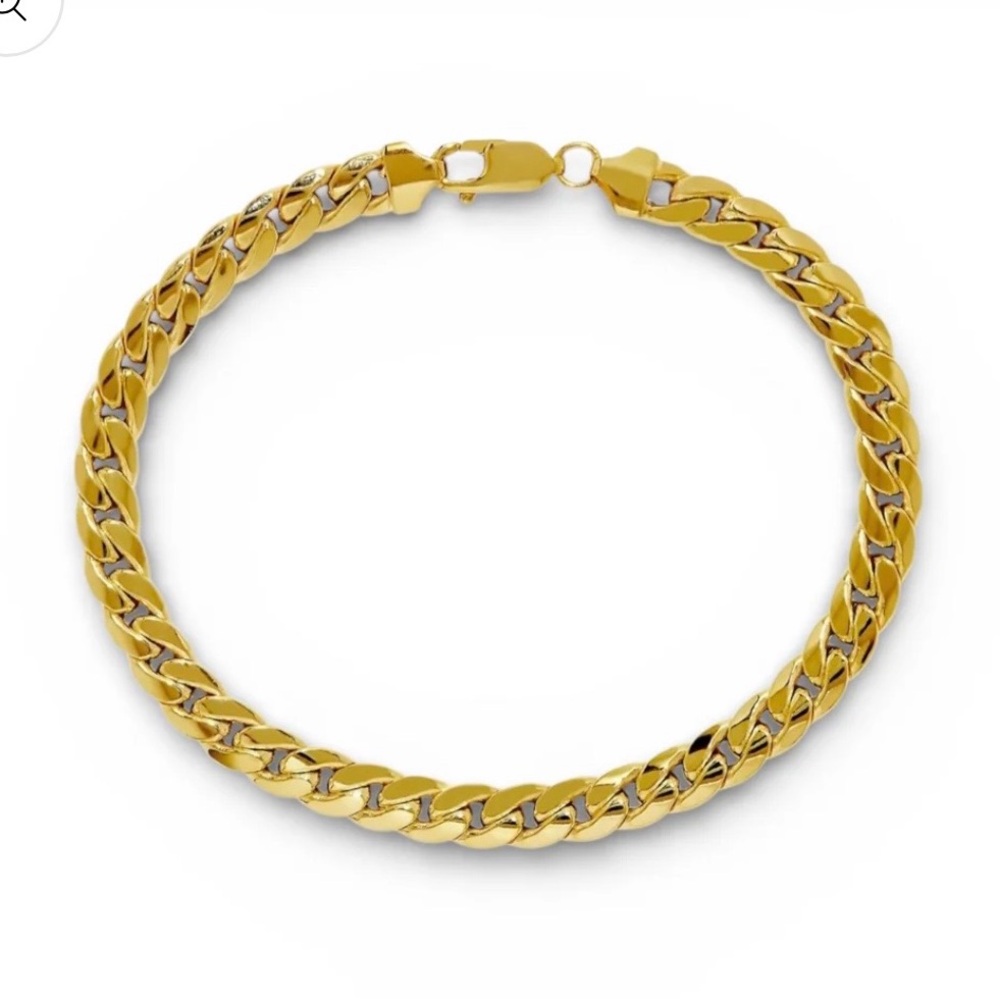 Gold Plated Cuban Bracelet